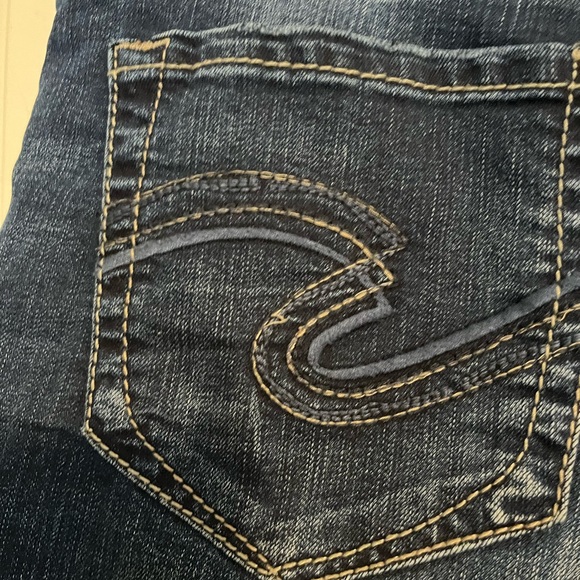 SILVER Aiko High Skinny Jeans size 30W - Picture 6 of 8